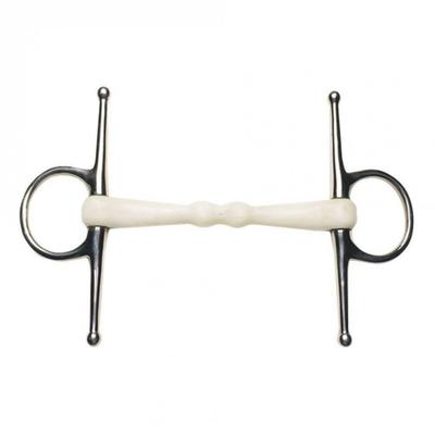 Korsteel Flexi Mullen Mouth Full Cheek Snaffle Bit