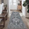 Bohemian Corridor Area Rug Anti-slip Kitchen Balcony Entrance Long Rug Bedroom Living Room Floor Mat Home Decoration