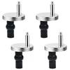 2Pcs Toilet Seat Hinges Top Fix Hinge Pack Mountings Replacement Release Quick Screws For Toilet Bathroom Furniture Accessories