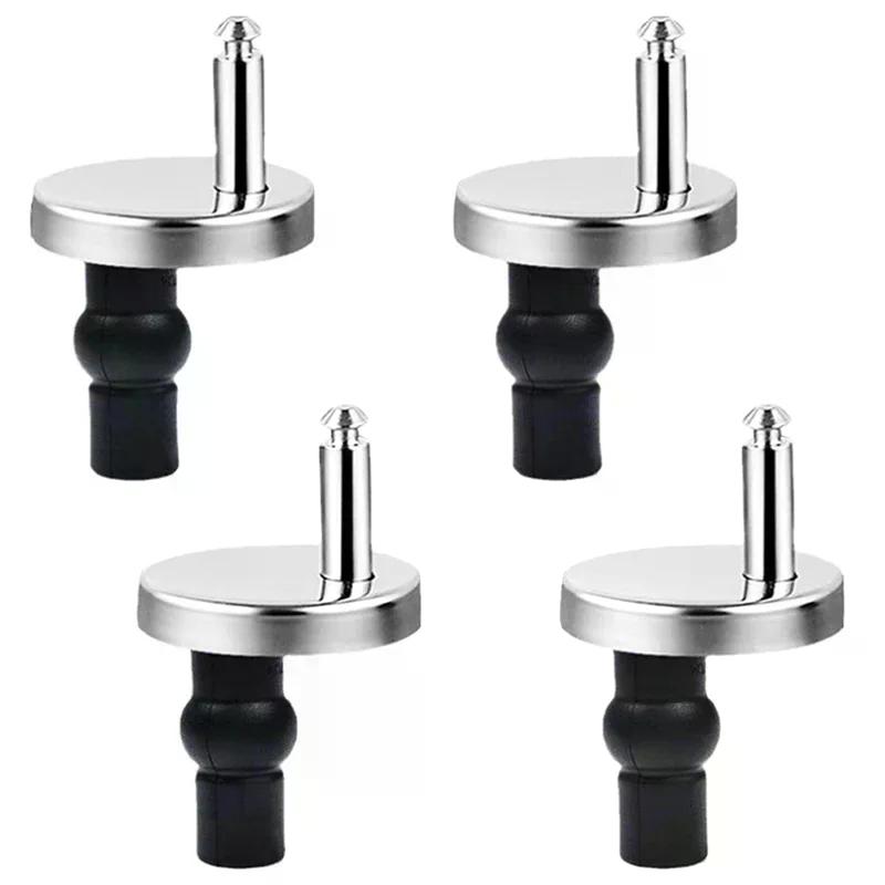 2Pcs Toilet Seat Hinges Top Fix Hinge Pack Mountings Replacement Release Quick Screws For Toilet Bathroom Furniture Accessories