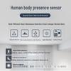 Graffiti 24G WiFi Human Presence Sensor with Ceiling-Mounted Illuminance Radar