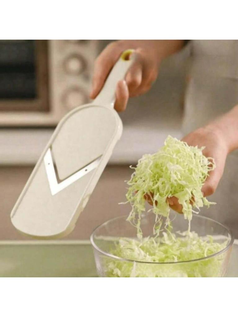 1 Stück japanischer Krautschneider, multifunktionaler Krautschneider, Zitronen-Gurken-Gemüse-Salatschneider, Schneider und Radiergummi.