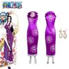 Exquisite One Piece Boa Hancock Cosplay Clothing With Silky Fabric And Beautiful Printing