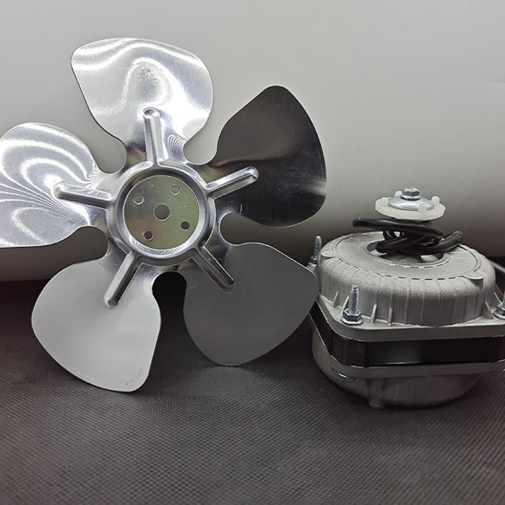 Motor Replacement Fridge Fan Blade Versatile Sizing Hole Diameter 6.9mm Multipack 4pcs Hair Dryer Style Raised Right Side