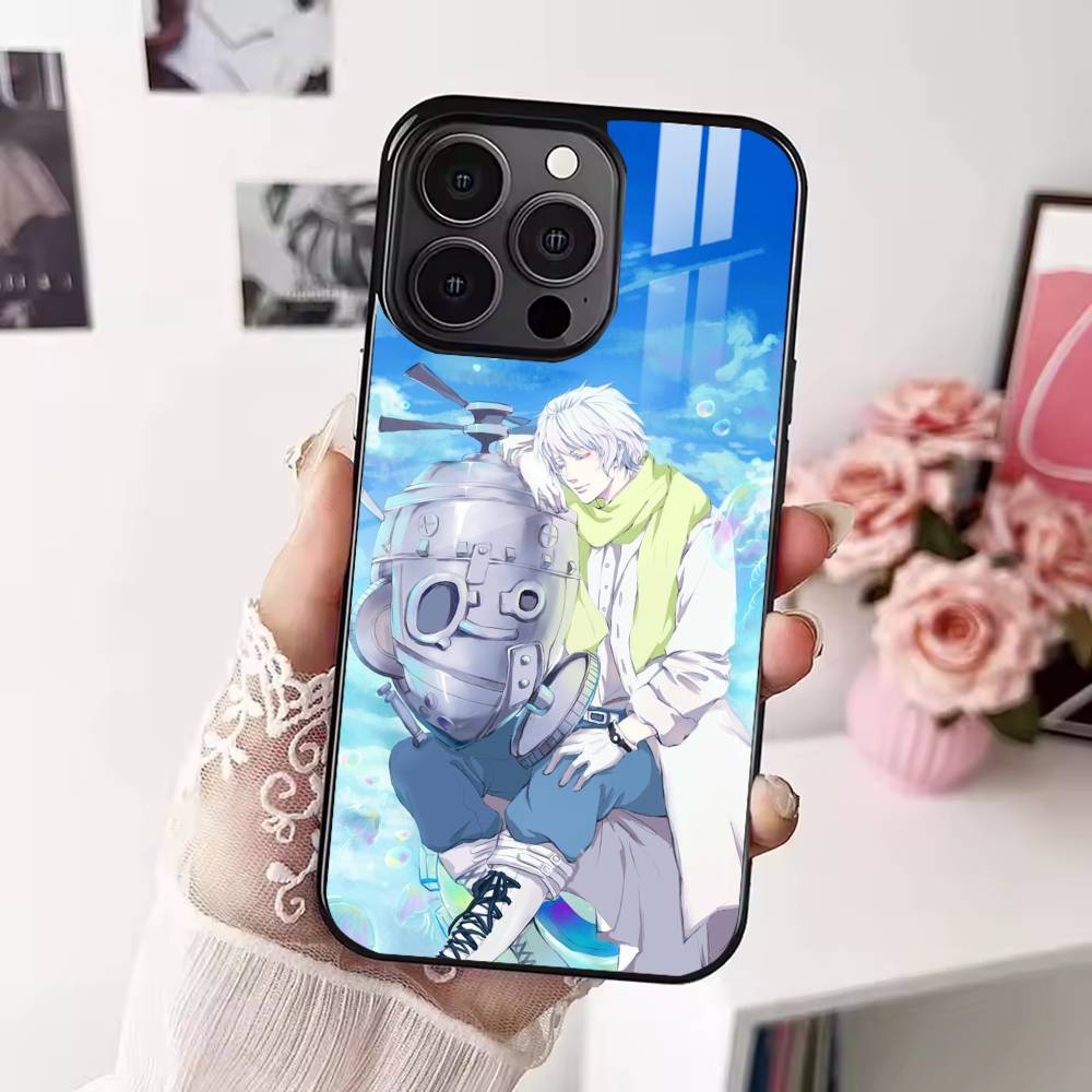 D-Dramatical Animer M-Murder Phone Case For iPhone 17 16 15 14 13 12  Pro Max Plus for Magsafe Mirror Wireless Magnetic Cover