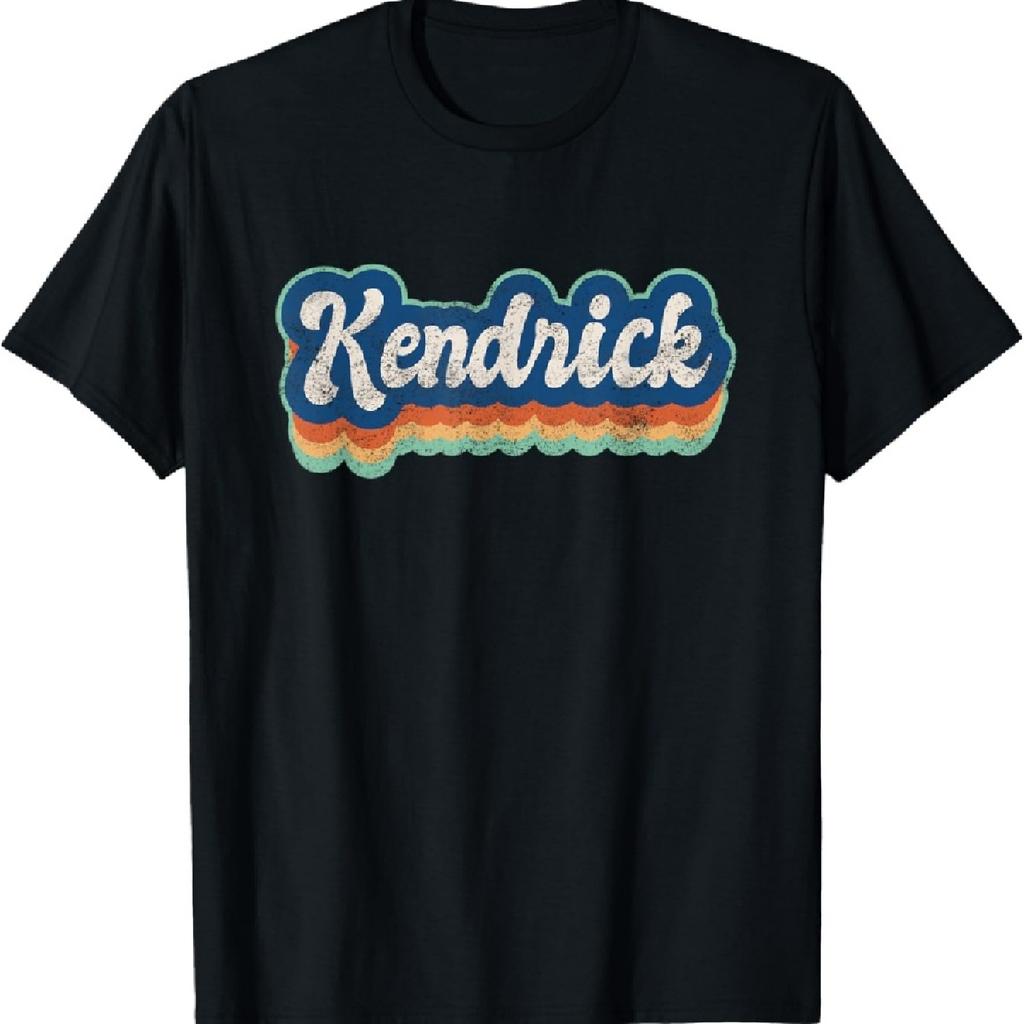 Kendrick First Name Boy Vintage Style 70s 80s Personalized T-Shirt