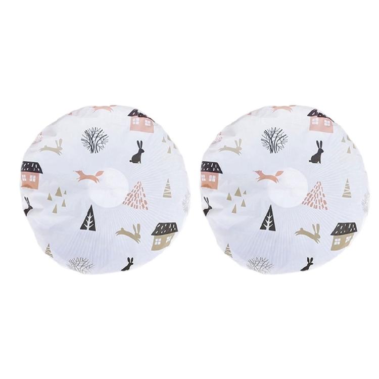 Round Head Fan Dustproof Waterproof Dust Covers Home Electric Fan Protective Covers Fan Covers