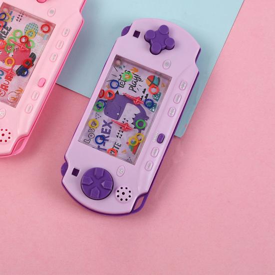 Spelmaskin Bedårande Underhållning Livlig Färg Söt Vattenringkastleksak Födelsedagspresent