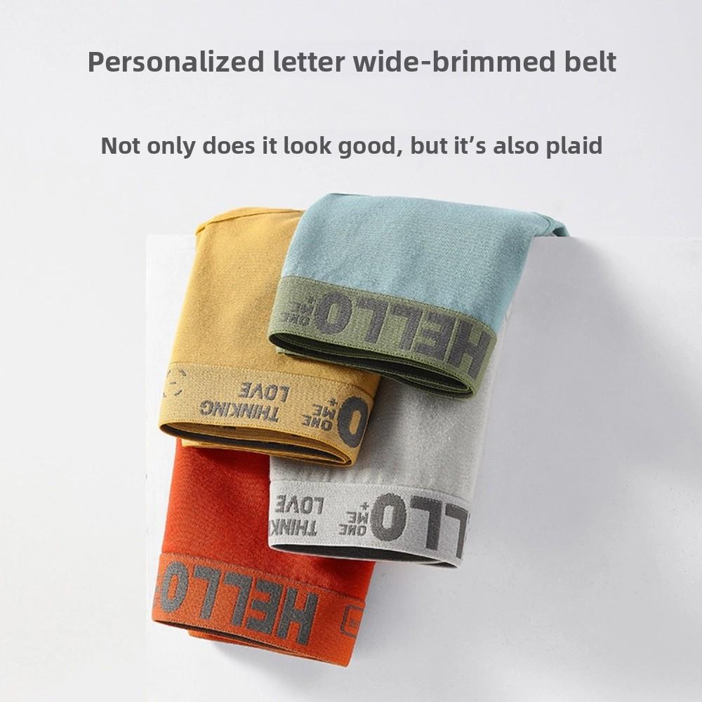 4Pcs Low Waist Women Cotton Panties Set Cotton Crotch Letter Underpants  Four Seasons