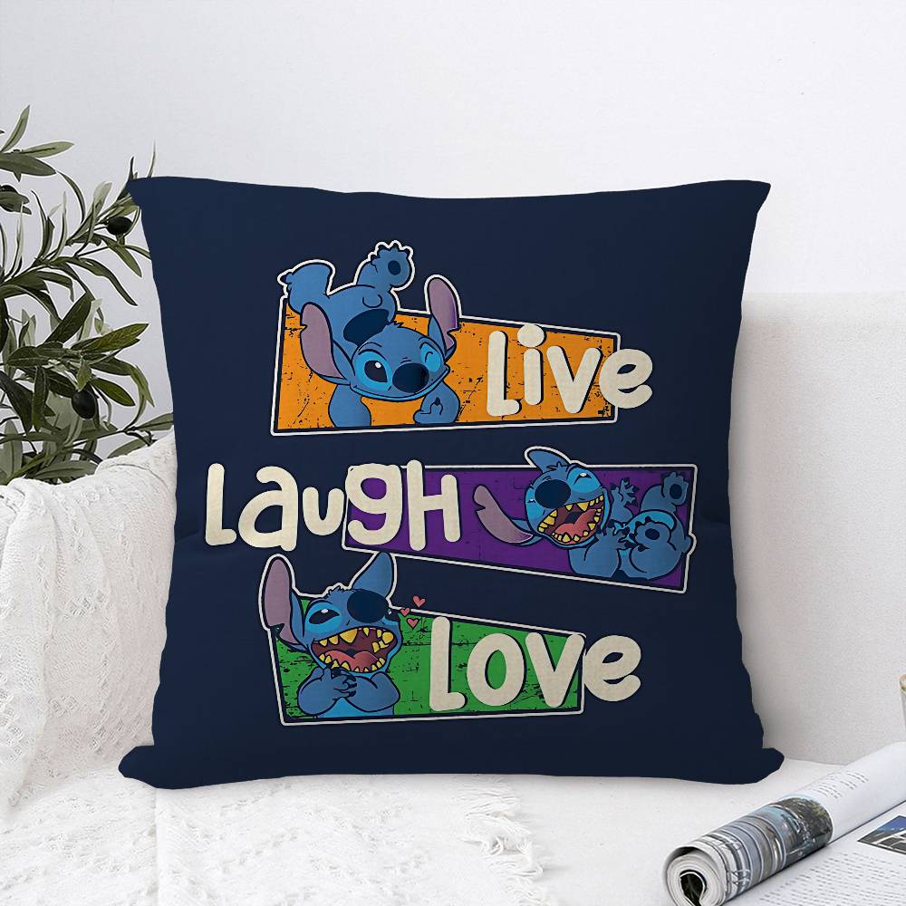 Cute SStitchs Personalized Pillow Cover Kids Bedroom Wild Party Decor Pillowcase kid Birthday shower Gift