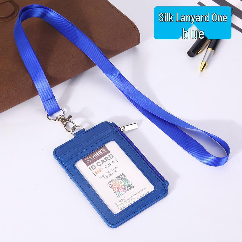 Porta Badge Multi-Scheda Golden Bay con Portachiavi, Clip Retrattile, Cordino e Portamonete