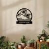 Bee Metal Wall Art, Floral Bee Decor, Indoor Outdoor Hanging Sign, Home Gift