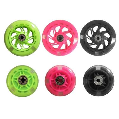 Scooter Wheel Mute Flash Wheel For Children Scooter Flashing Light Kid Toy Wheel