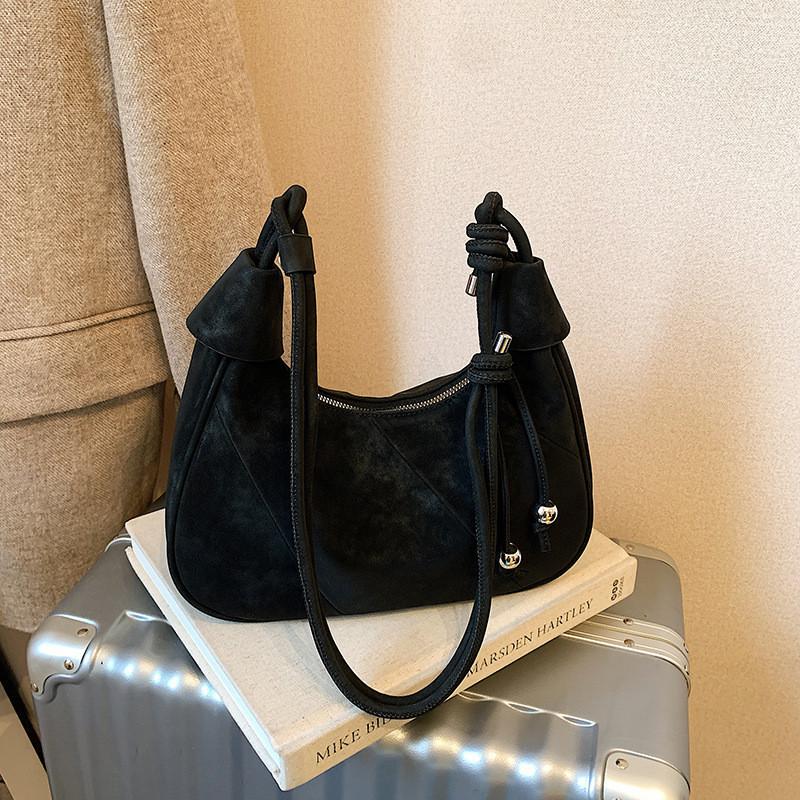 IELGY Spring Summer Commuter All-Match Cross-Body Croissant Bag Shoulder Armpit Bag