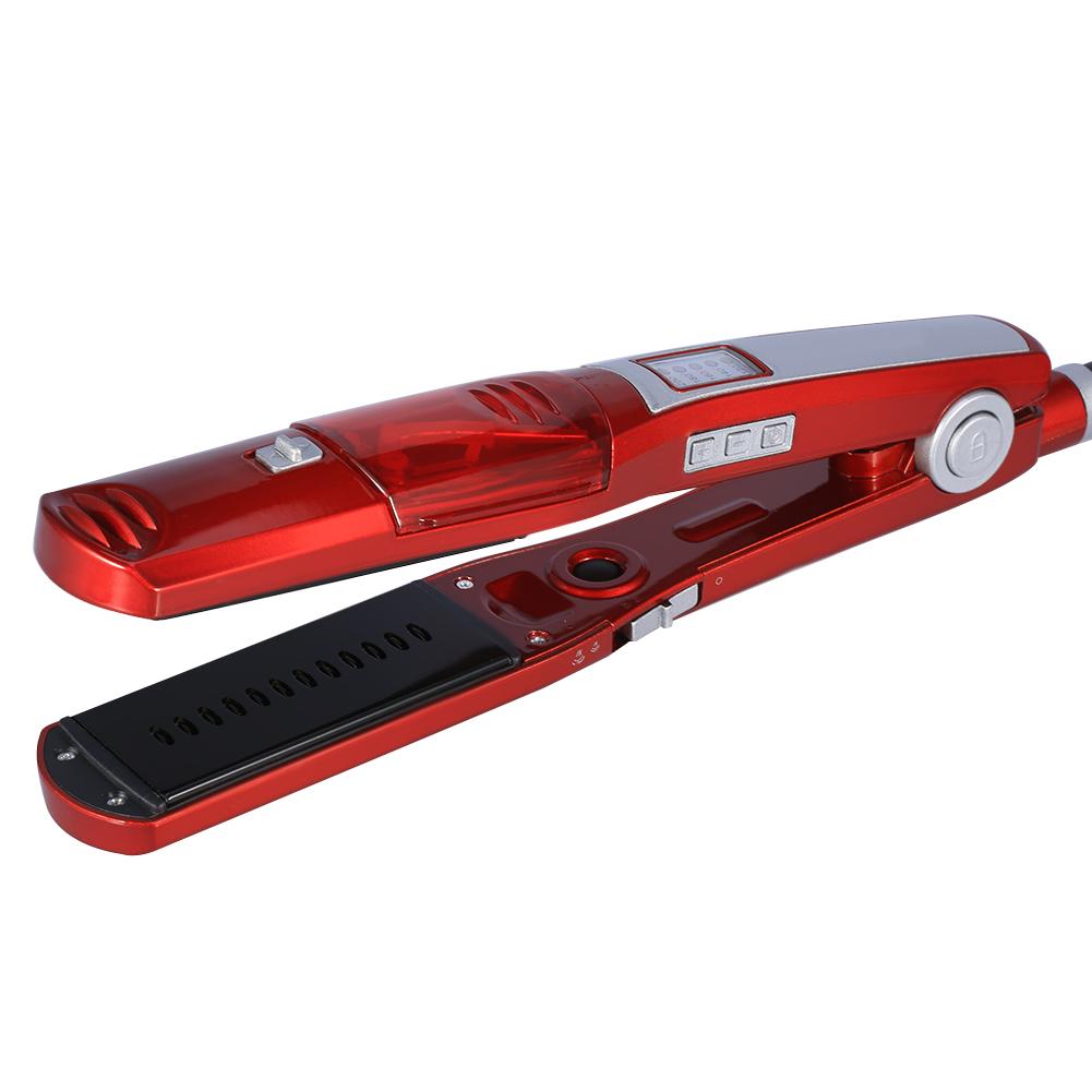 Kemei LED Temperature Display Hair Straightener Hair Straightening Flat Iron Styling Tool