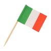 100pack/lot Italy Flag Toothpick Wide Applications Made With Food Grade Paper Italy Toothpick Decors