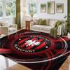 Eintracht Frankfurt Football Design Crystal Velvet Rug Soft Decorative Mat for Bedroom Entrance