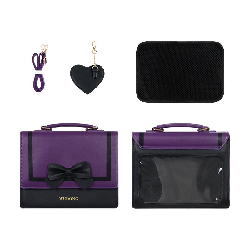 

Wudong Xiaopu Pain Bag Sweet Japanese Wind Crossbody Bag Shoulder Bag Handbag Student Bag Styling PU Bag Oil Edge Bag