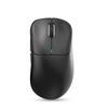 Three Mode Gaming Mouse Wired 2.4G BT5.3 10000 DPI Wireless Gaming Mouse with Mouse Sticker Black