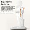 Baby Shower Rack Stand Height Width Adjustable Anti-Slip Bath Tub Holder Duck Design Foldable Portable Toddler Shower Support