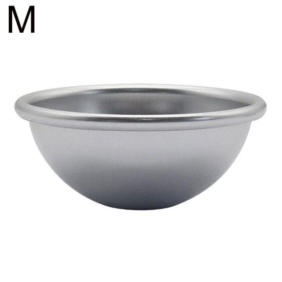 Aluminium Alloy Semicircle Bath Ball Cake Mold Pastry Jerry Fondant Baking Tool
