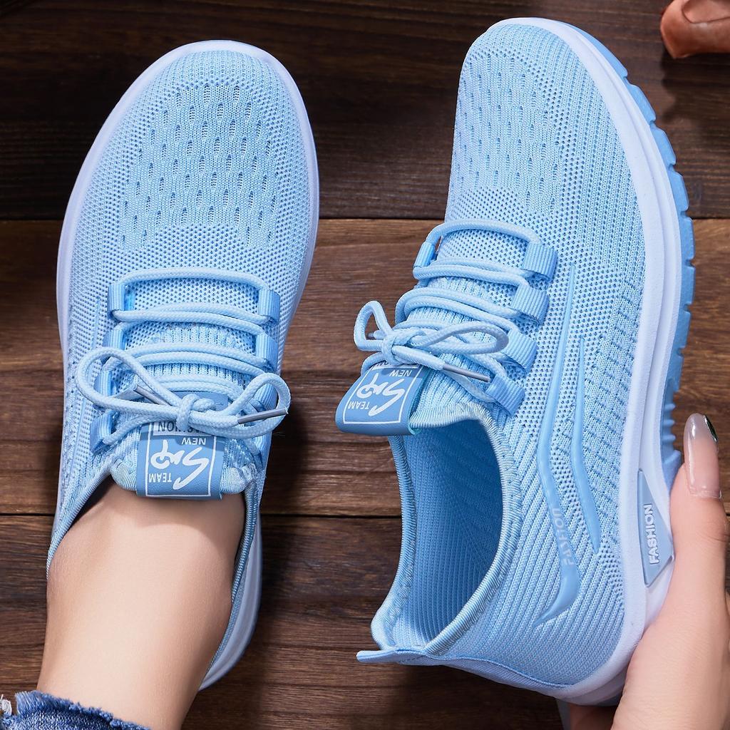 Sneakers Small Single Processed Shoes Flying Woven Breathable Casual Shoes Versatile Net Shoes