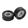 High Performance Rowing Machine Seat Wheel Set With Carbon Steel Bearings /new