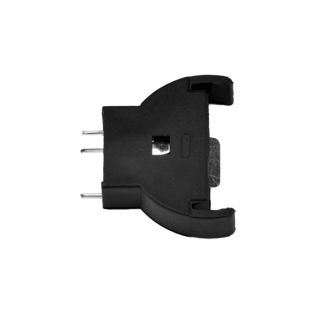 10Pcs CR2032 Battery Slot VerticalPlug-in Type CR 2032 Button Cell Holder Controller Ports PCB Refurb kit Battery Box Socket