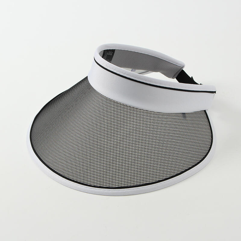 Солнцезащитная кепка с изменением цвета от солнца (белый) Широкая кепка от солнца