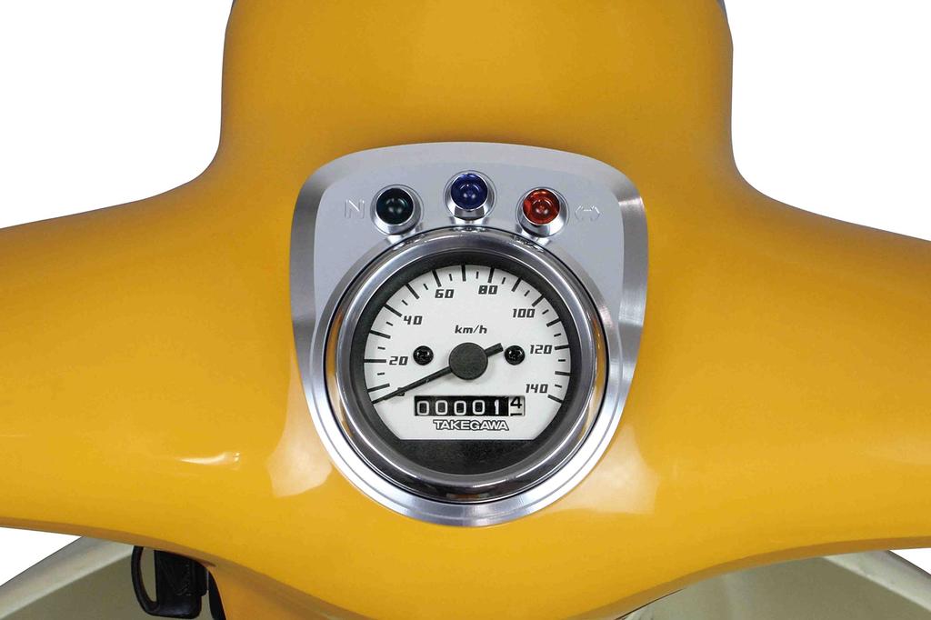 SP TAKEGAWA Sada rychloměru D Typ Bílá Černá Super Cub Cub & 50/Little 05-05-0106