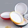 Melamine Imitation Porcelain Deep Round Plates
