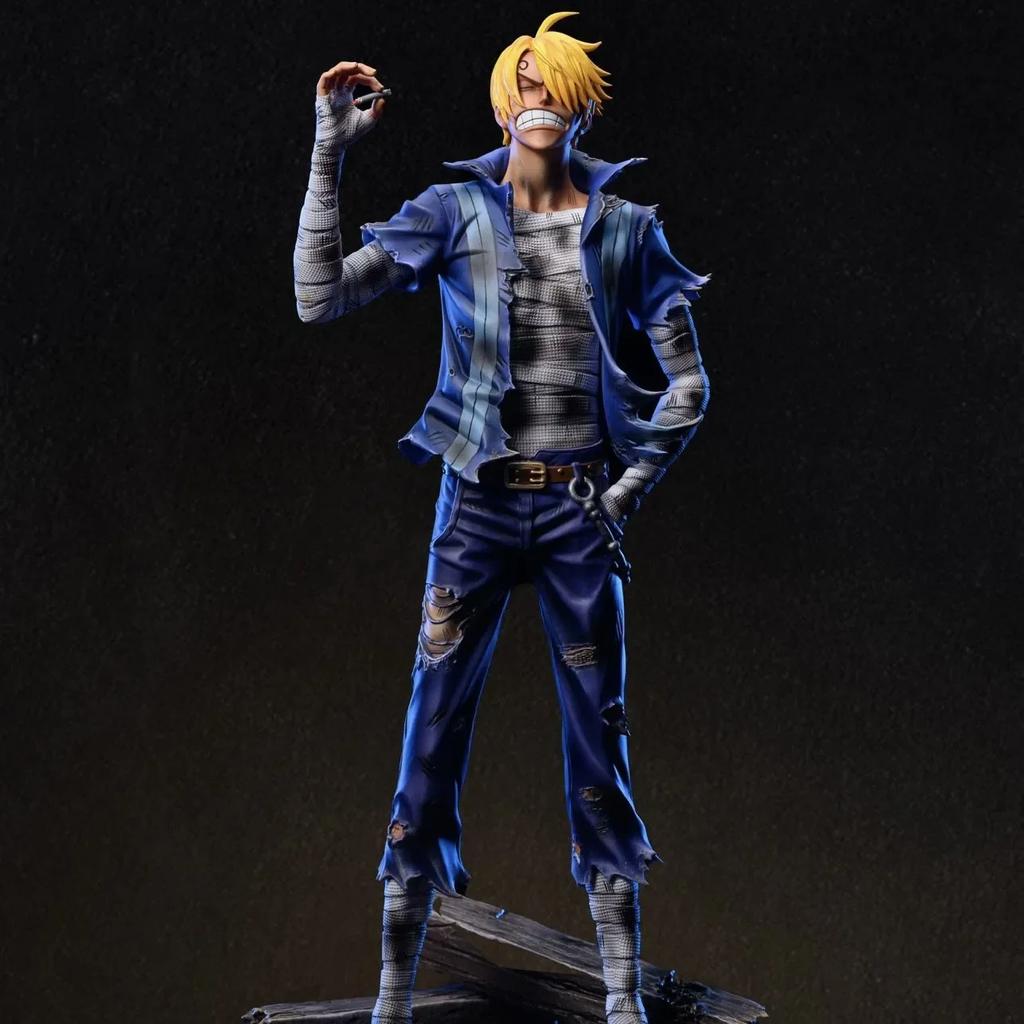 30cm One Piece Anime Action Figure Roronoa Zoro Vinsmoke Sanji Stand Posture Pvc Statue Figurine Model Collection Boys Toy Gifts