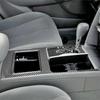 Panneau de levier de vitesses en fibre de carbone pour Toyota Camry, motif fibre de carbone