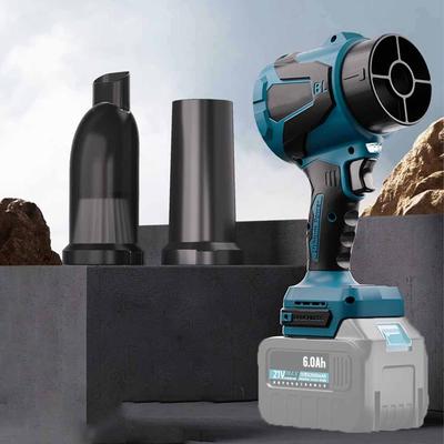 1000g Thrust Blower Turbo Jet Fan Powerful Air Blower With 2 Nozzles Portable Electric Air Duster Brushless For Makita / Dewalt