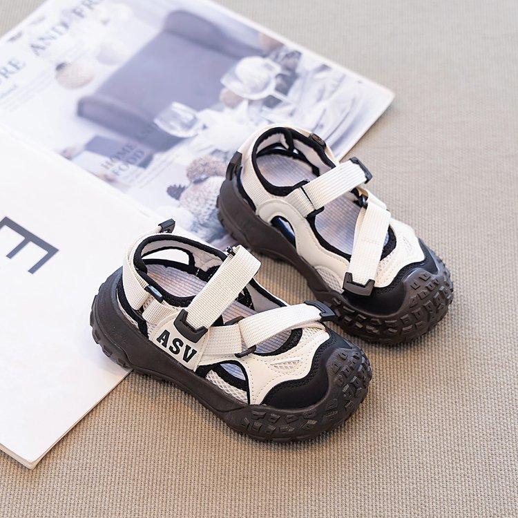 Children's sandals boys 2025 new summer baotou sports versatile sandals summer older children's summer shoes girls' shoes