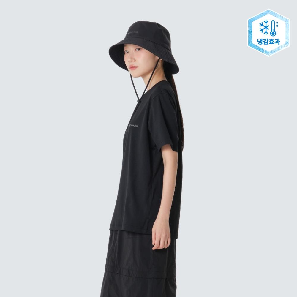 SNOWPEAK Quick Dry Basic Short Sleeve T-Shirt Black (S26MUTTS12)