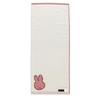 Marushin Miffy Face Bright Spring for and Long Cotton Face 5805032400 Towel, Rabbit, Grandchildren, Children, Boys, Girls, Towel/Bath Towel,