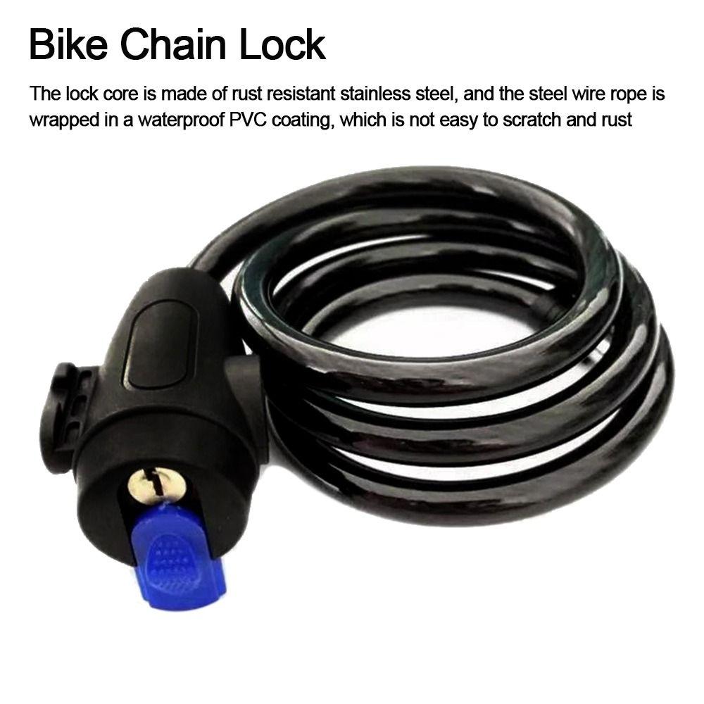 1PC Heavy Duty Strong Motorcycle Padlock Lock Bike Chain Lock Metal Anti-Theft Security Reinforce Bicycle Lock Accessories