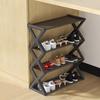 4-Tier Shoe Rack - Space-Saving Sneaker Storage, Easy To Assemble, Durable Design for Entryway, Bedroom, and Dorm, Shoe Organizer, Shoe Storage Rack