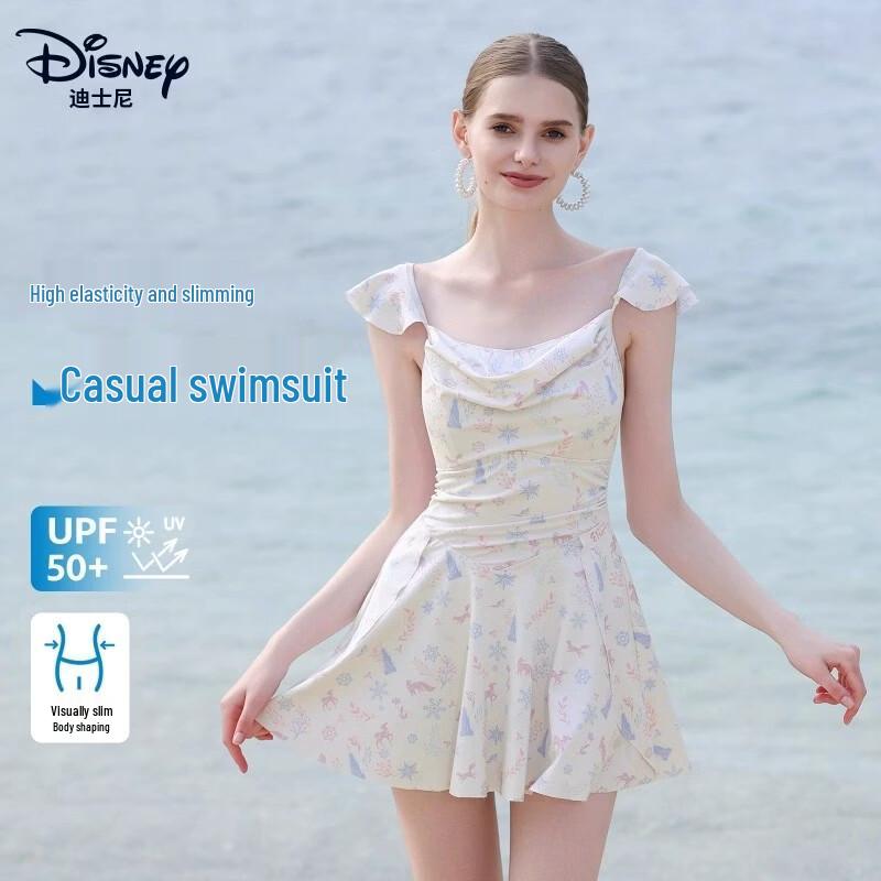 Disney Women s Modest One-Piece Skirted Swimsuit D15288S2E XL