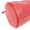 Hermes Vintage Mini RD Cylindrical Hand Bag Ardennes Red