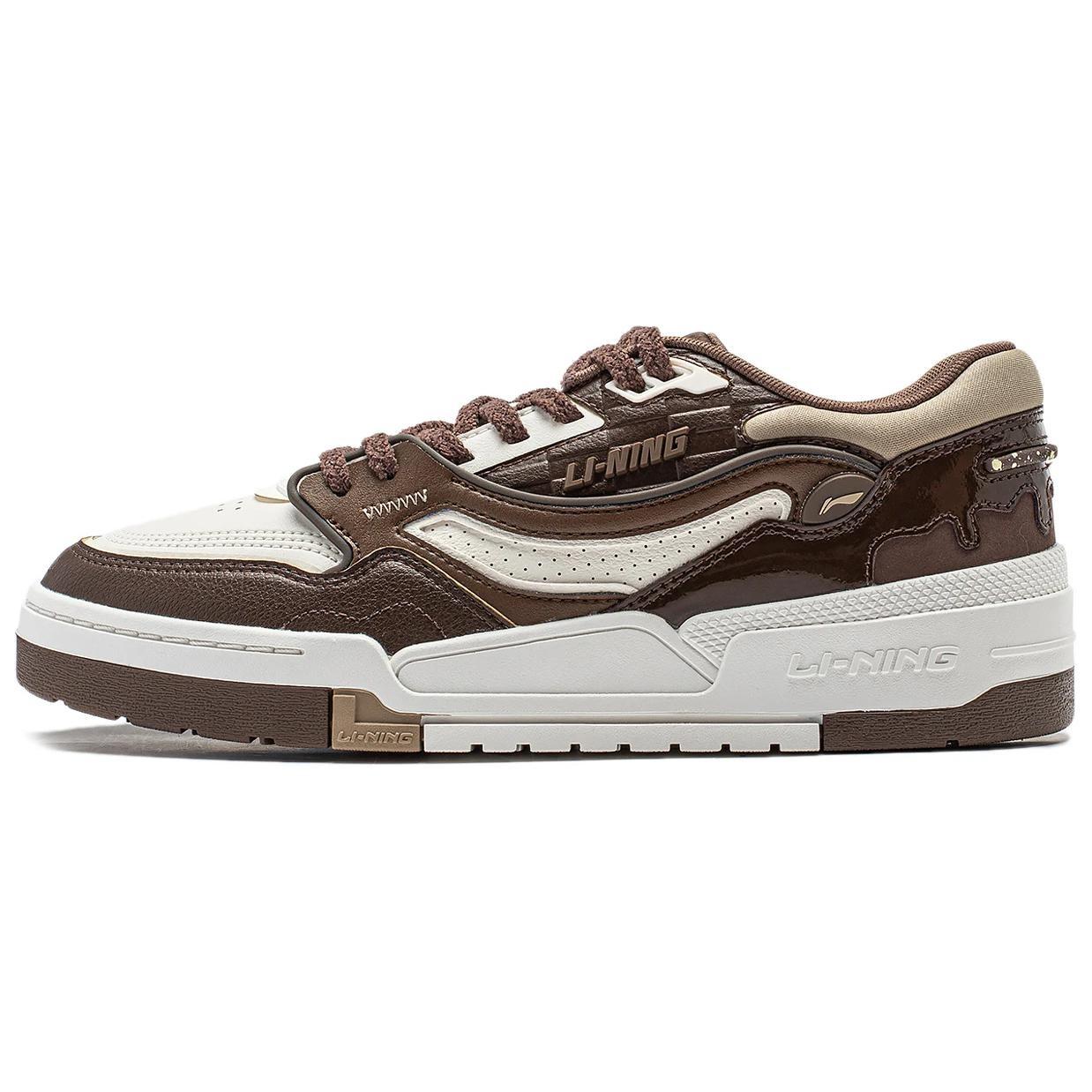 Li-Ning 001 White Brown Men s AGCU031-6 EU 44⅓