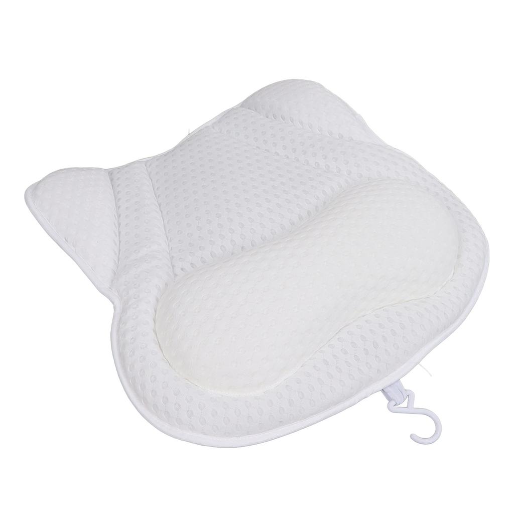 Bath Pillow Headrest Comfort Bathtub Cushion Accessories for Neck Head Shoulder Back Support