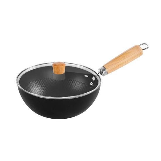 Iron Frying Pan Non-Stick Skillet Pot Saucepan Cooking Omelette Pans Wok for Cooking