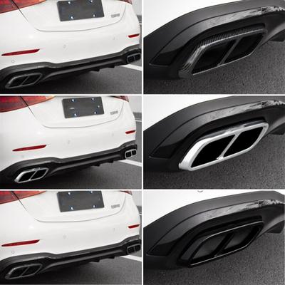 Für Mercedes Benz C-Klasse W206 C200 C220 C260 C300 2024 Außen Zubehör Auto Auspuff Dekoration Auspuffendrohr Abdeckung