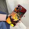 One Piece Cartoon Robin Zoron Case for iPhone 15 16 14 Plus XR 13 12 11 17 Pro Max 7 8 XS Max 17Air Black Soft Phone Cover