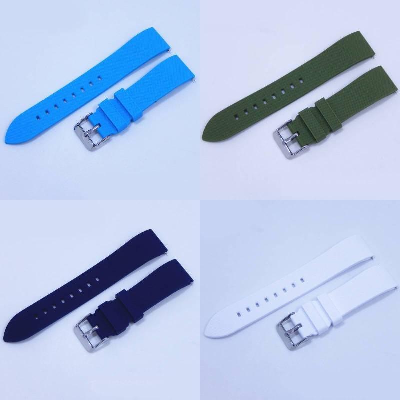 Silicone Watch Sports Band 20mm Quick Release Men Women Fitness Accessories