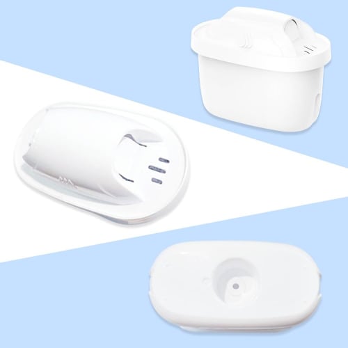 Compatible Brita Maxto Cartridges, Replacement Filter Cartridges for Water Purifiers, High-Removal Capacity, Set of 2