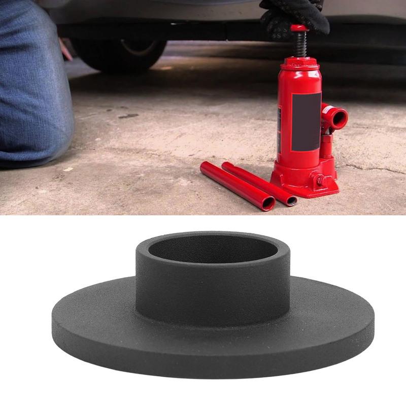 6 Ton Flat Bottle Jack Lift Pad Adapter Enhance Lifting Safety High Strength Jack Stand Pads for 1.25 Inch Jack Saddle