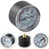 0-12Bar Pressure Gauge Pneumatic Pressure Gauge 1/8\\\" NPT Thread Case Size 42*40mm Large Dial Thread Diameter 9mm